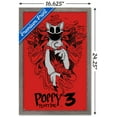 thumbnail image 3 of Poppy Playtime: Chapter 3 - Smoke Wall Poster, 14.725" x 22.375" Framed, 3 of 5
