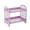 Purple, variant on Clearance! Ikeay Holder for Kitchen Utensils, Desktop Cosmetics Jewelry Rack Double Folding Storage Rack Simple Home Desktop Bathroom Storage Shelf Storage Shelf