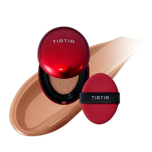 Mascarilla Tirtir de Cushion Foundation, tamaño pequeño, 4,5 ml, color rojo, #34C