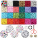 thumbnail image 1 of Cuentas Pulsera Bricolaje Malubero 4mm 24 Color 7500pzs Con Letras, 1 of 4