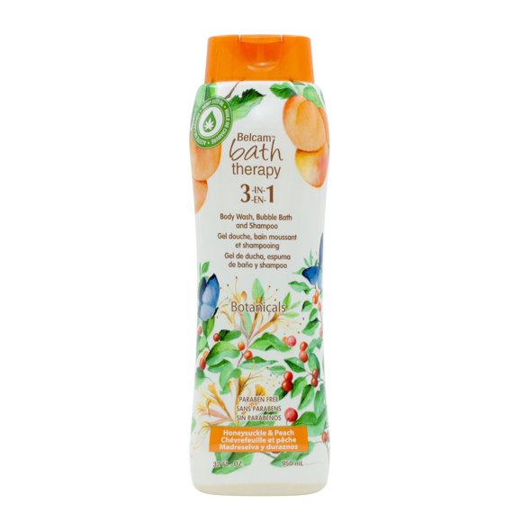 Gel douche 3-en-1 Bath Therapy au miel et à la pêche