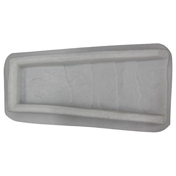 Slate Look Downspout Guard Plastic Mold for Concrete to Make/Pour Your Own 7047 white or clear