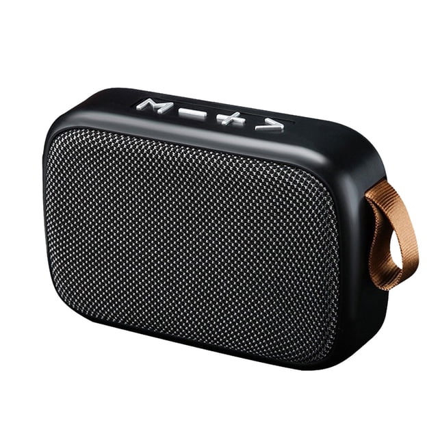 EGNMCR Machine Sonore Haut-Parleur Bluetooth Caisson de Basses Sans Fil Extérieur Stéréo Basses USB/TF/FM Radio Son Son