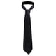 thumbnail image 1 of Clásico para hombre delgado flaco boda formal sólido liso  negro Yuyangstore  Corbatas para hombres, 1 of 8