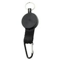 thumbnail image 5 of koolsoo Set of 3 Keychains with Carabiner Hook And Heavy Duty Cable Keychains, , Black A, 4 Pcs, 5 of 8