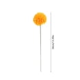 thumbnail image 3 of Cififendec 10Pcs Halloween Artificial Pom-pom Picks, 13.39", Faux Ball Flower Stems for Vase Arrangement, Indoor Table Floral Decor, Household Autumn Vase Filler, 3 of 6