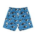 thumbnail image 3 of Zylarhe Boys Swim Trunks Boys Swimwear Trunks with Mesh for Beach and Pool - Quick-Dry Athletic Swim Shorts for Water Play 2-3 Years Blue, 3 of 3