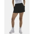 thumbnail image 2 of No Boundaries Soft Fleece Shorts, 1 or 2-Pack, Women’s, 2 of 6