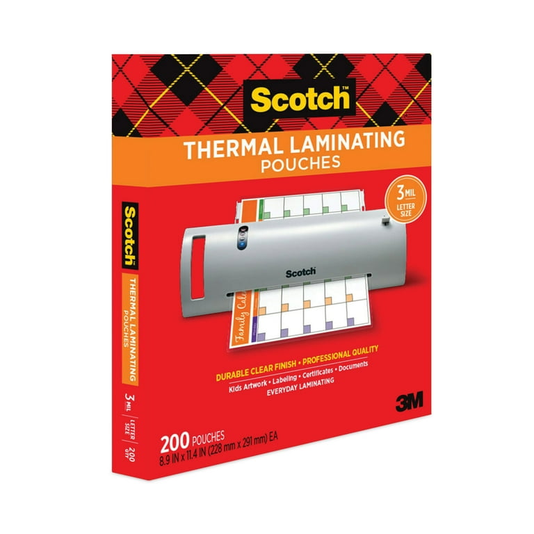 Laminating Pouches, 3 mil, 9 Laminating Pouches, 3 mil, 9