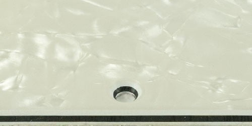 Pickguard For Fender Standard Strat - White Pearl