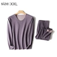 thumbnail image 2 of Conjunto de ropa interior térmica para hombre, calzoncillos largos con forro polar suave, parte superior e inferior de capa base cálida de invierno Zhivalor CPB-SSW2249-5, 2 of 6
