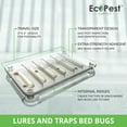 thumbnail image 3 of Bed Bug Detector – 12 Pack | Sticky Indoor Interceptor Trap, Monitor, and Detector for Treatment of Bed Bugs, 3 of 8