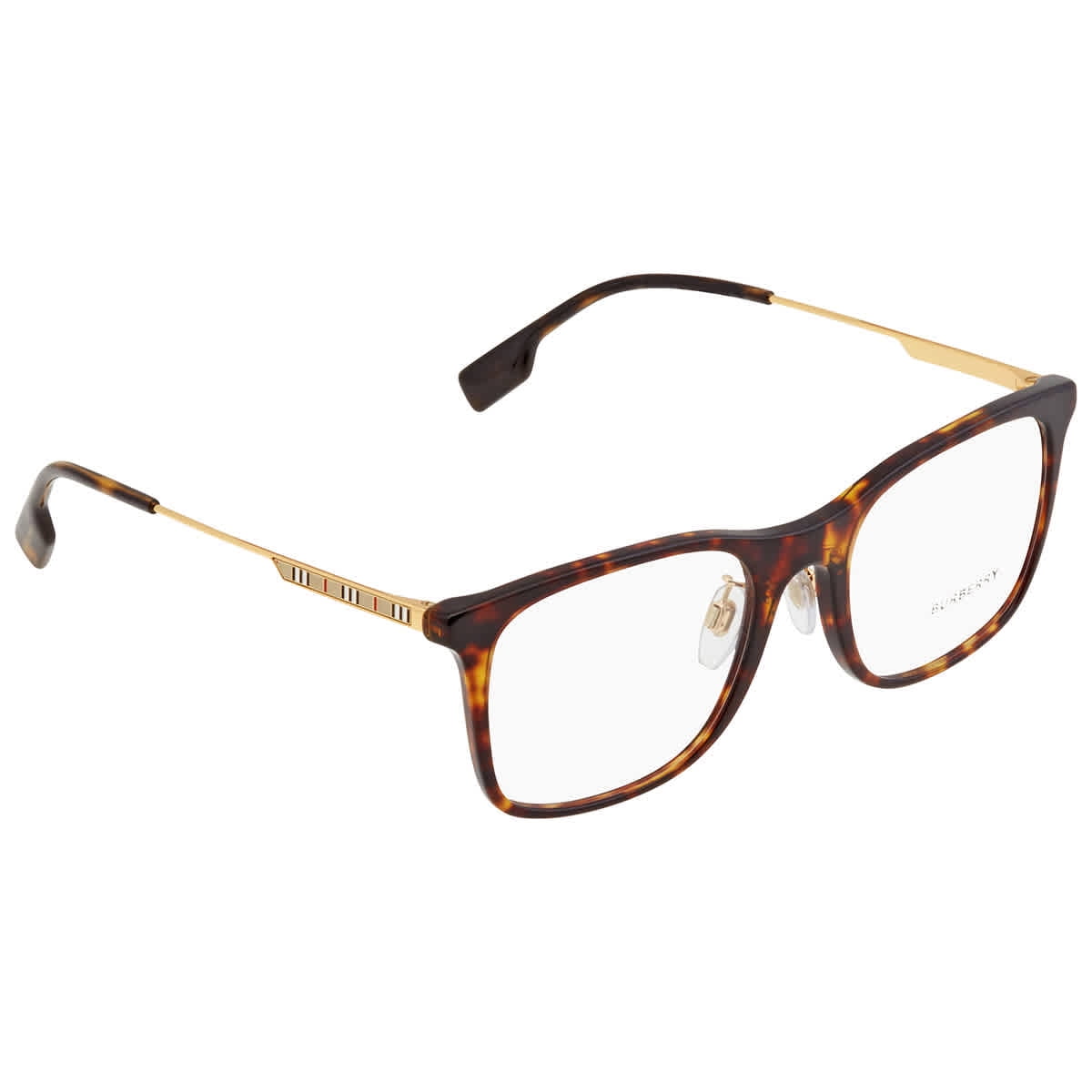 BURBERRY 長方形フレムメカネ 0BE2073 3002 Eyeglasses Burberry BE 2307 3961 Compton Blue - Walmart.com