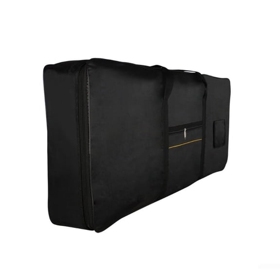 Protective 61 Key Electric Keyboard Bag with Ample Accessory Storage and Waterproof Scratch Protection Music Bag