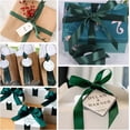 thumbnail image 3 of LAICAIW Solid Color Dark Green Satin Ribbon, 1-1/2 Inches x 25 Yards Fabric Satin Ribbon for Gift Wrapping, Crafts, Hair Bows Making, Wreath, Wedding Party Decoration and Other Sewing Projects, 3 of 7