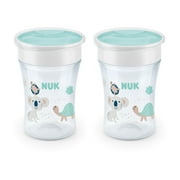 NUK Evolution 360 Spoutless Cup, 8 oz, 2-Pack