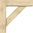 thumbnail image 3 of Ekena Millwork 8"W x 34"D x 34"H Traditional Block Rough Sawn Bracket w/ Offset Brace, Douglas Fir, 3 of 25