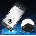 thumbnail image 4 of Nakedcellphone Case for iPhone 8 Plus / iPhone 7 Plus, Tough Rugged Anti-Shock Cover - Matte Silver, 4 of 8
