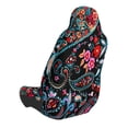 thumbnail image 2 of Wukai Paisley Full Set Car Seat Covers with Soft Padding Universal Auto Front Seats Protector and Cushion Mat, 2 of 5