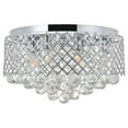 thumbnail image 2 of Living District LD5010F18C Tully 6 Light Chrome Flush Mount, 2 of 4