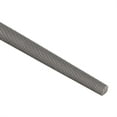 thumbnail image 3 of 12in Round Mill Steel File Rasp for Metal Projects with Special Tooth Design and Ergonomic Handle, 3 of 7