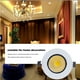 thumbnail image 5 of Inteprter Regulable 6W LED COB Luz de techo Foco empotrable Downlight Blanco frío AC 100-140V Iluminación y accesorios cálido Inteprter HA025889-02, 5 of 6