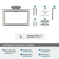 thumbnail image 5 of Amerock Esquire Polished Nickel/Stainless Steel Closed Towel Ring, 5 of 8