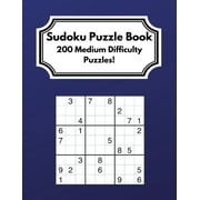 Puzzles and Games by Jay J Finn: Sudoku Puzzle Book: 200 Medium Difficulty Puzzles for Children, Adults and Older Adults! (Paperback)