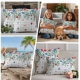 thumbnail image 5 of 4th of July Outdoor Waterproof Pillow Covers, Independence Day Star Leaves Gray Plaid Decorative Rectangle Throw Pillowcase Sofa Cushion Sham for Patio/Couch/Chair, 20"x12" 2 Pack, 5 of 8