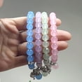 thumbnail image 2 of Pulsera con amuleto de prosperidad y buena suerte con cuentas de piedra natural, 2 of 7