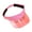 Pink, variant on Clearance! Audhol Sun Visors for Women Women Ladies Hat Outdoor Adjustable Cap Summer Sunscreen Visor Empty Top Hat Visor Hats for Women Pink One Size