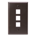 thumbnail image 2 of QuickPort 3 Socket Faceplate, 2 of 2