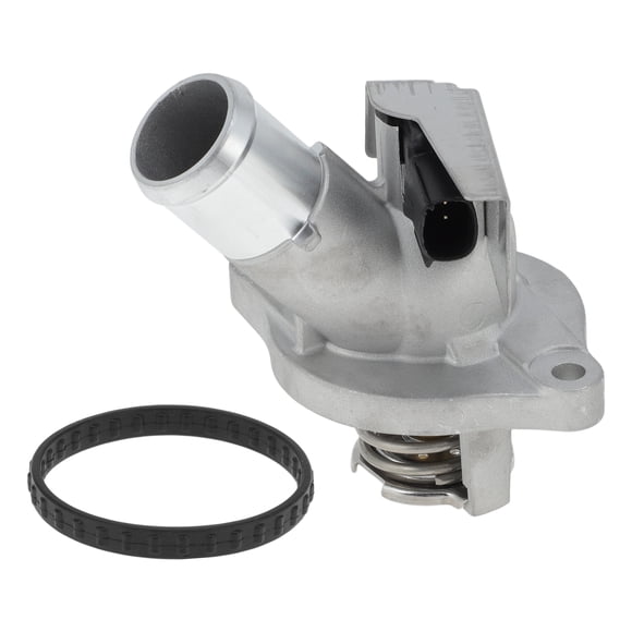 Conjunto de Carcasa de Termostato de Refrigerante del Motor de Aleación de Aluminio Unique Bargains para Buick Lacrosse, Cadillac ATS, Chevrolet Colorado, Malibu, S10 Pickup y GMC Canyon