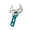 8 inches, variant on Heavy Duty Compact Adjustable Wrench Spanner With Wide Jaw Short Handle Carbon Steel Ergonomic Grip For Plumbing Repair