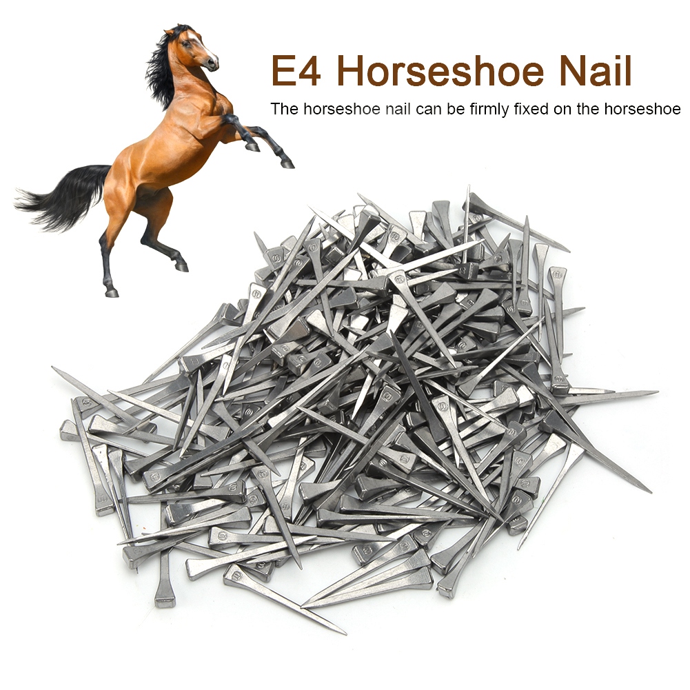 High Strength 250Pcs//Box Horseshoe Nail Durable Horse for Harness E4 Horseshoe Accessories