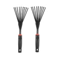 thumbnail image 4 of 2pcs Portable Gardening Hand Rake 9 Root Rake with Ergonomic Comfort Grip, 4 of 5