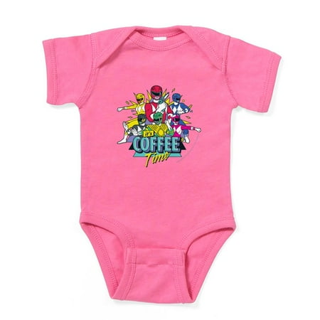

CafePress - Power Rangers It s Coffee Time - Cute Infant Bodysuit Baby Romper