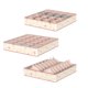 thumbnail image 1 of Caja de almacenamiento de ropa, 3 piezas, organizadores de ropa interior, compartimentos para calcetines, almacenamiento para sujetadores, bragas y corbatas, 1 of 5