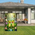 thumbnail image 3 of Amhnf Frog Garden Flag With Colorful Flowers And Butterflies For Home Outdoor Garden Yard Decor 12x18 inch, 3 of 5