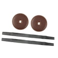 thumbnail image 3 of Xuanheng 2 Pcs Poignée de Cymbale Réparation Instrument de Percussion de Marche Ceinture de Cymbale Brun, 3 of 8