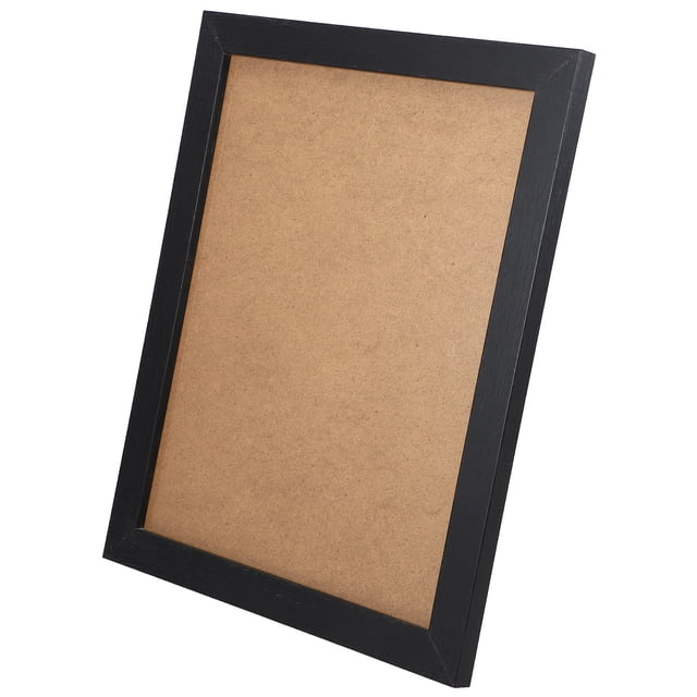 BESTYASH Portafotos Negro De Madera Para Exhibir Fotografías Con Simple Y Duradero