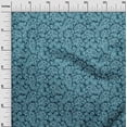 thumbnail image 3 of oneOone Cotton Silk Dark Teal Green Fabric Asian Batik Paisley Sewing Fabric By The Yard Printed Diy Clothing Sewing Supplies 42 Inch Wide, 3 of 4