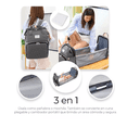 thumbnail image 5 of Pañalera Wünd Expandible Impermeable Y Cambiador Mochila 3 En 1 Modelo Gris, 5 of 5