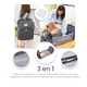 thumbnail image 5 of Pañalera Wünd Expandible Impermeable Y Cambiador Mochila 3 En 1 Modelo Gris, 5 of 5
