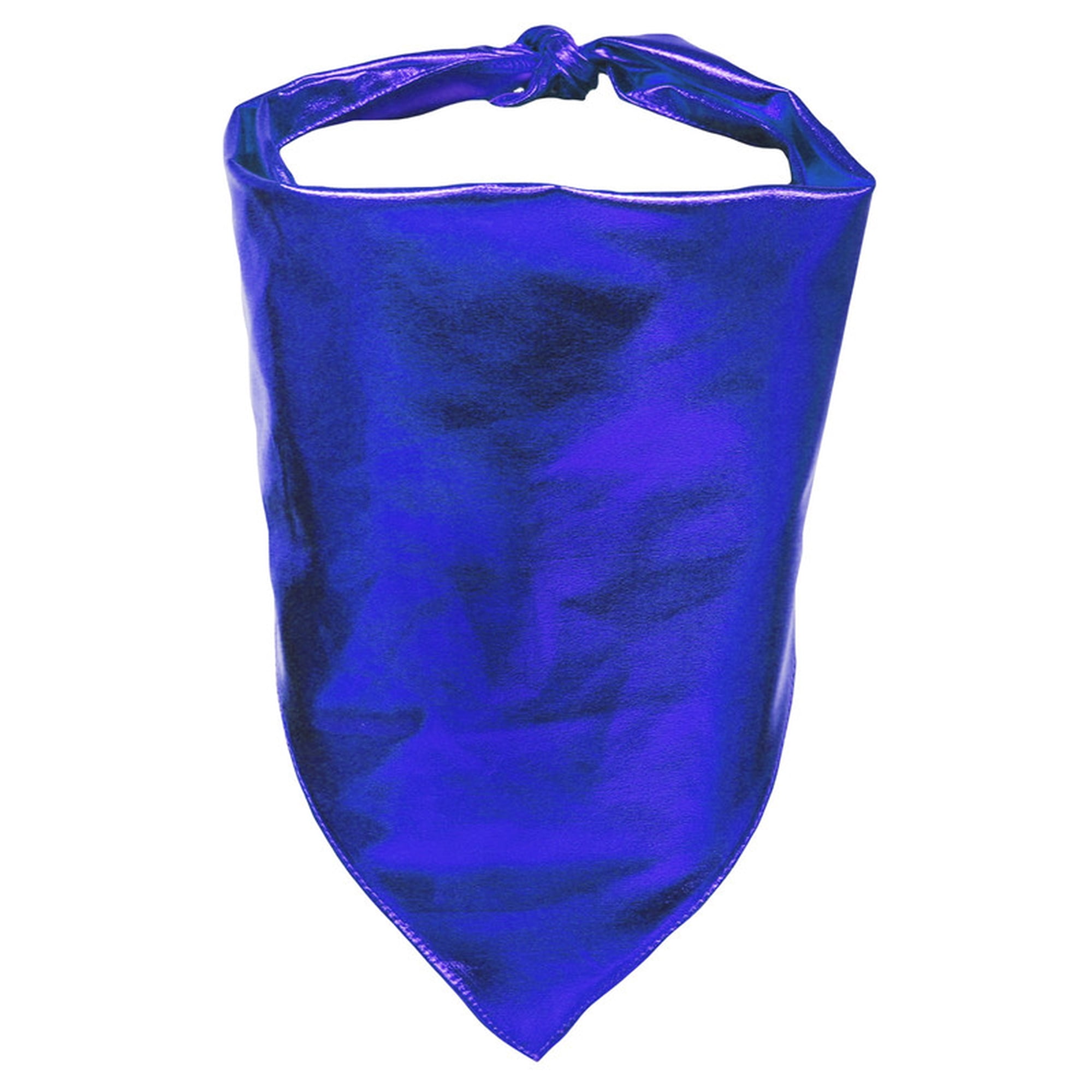 Petitebelle Bling Single Color Pet Bandana (Royal Blue Small)