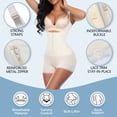 thumbnail image 4 of COMFREE Shapewear for Women Tummy Control Fajas Colombianas Body Shaper Waist Trainer Cincher Corset Bodysuit Girdle Slim, 4 of 5