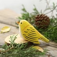 thumbnail image 2 of Xoxingysm Desktop Ornament Bird Figurine - Small Wood Bird Statue Art Handmade Carving Decoration Miniature Animals, 1X Wooden Bird, 2 of 3