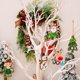 thumbnail image 4 of Colgantes de madera de ciervo coloridos para Navidad, adorno de árbol de Navidad, artesanías de madera para el hogar, decoración de fiesta de navidad, 4 of 4