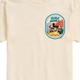 thumbnail image 3 of Disney - Mickey and Minnie Mouse Hike More Worry Less Men's Short Sleeve Graphic T-Shirt, 3 of 5