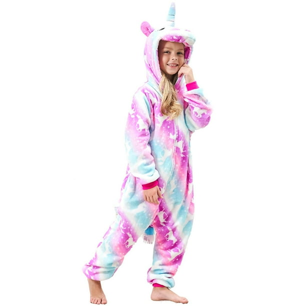 Pijama suave de unicornio pijama de unicornio para ninas Walmart en linea